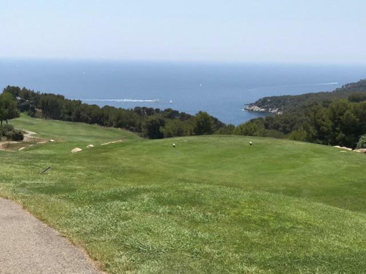 Hameau Des Amandiers-Vue Mer & Golf Saint-Cyr-sur-Mer Kültér fotó